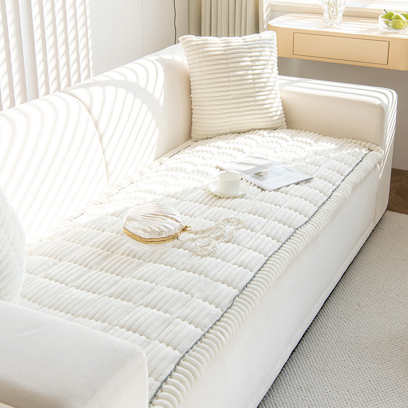 Sofa cushions made of solid wood with thick plush material