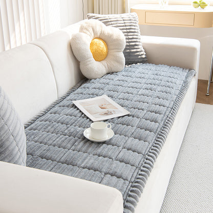 Sofa cushions made of solid wood with thick plush material