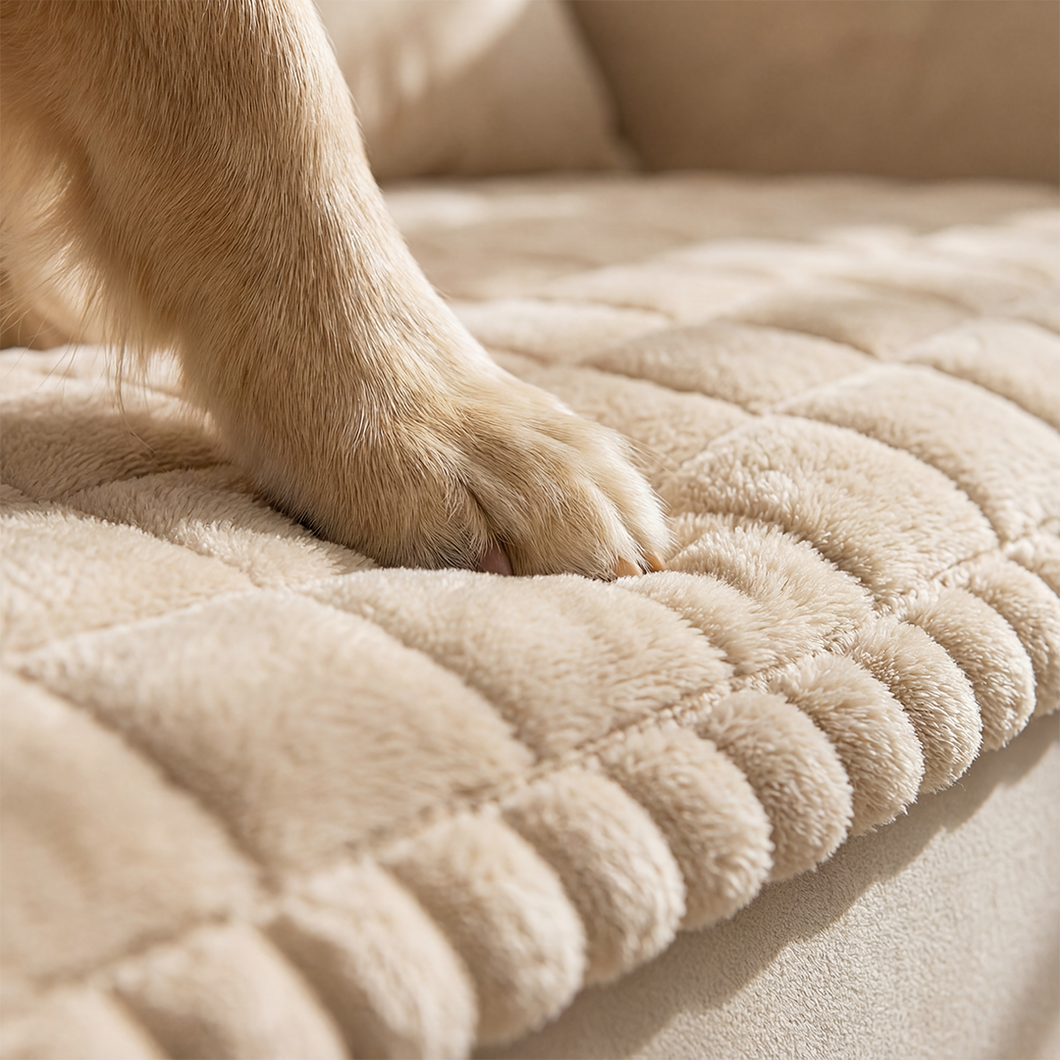 Plush Couch Cover