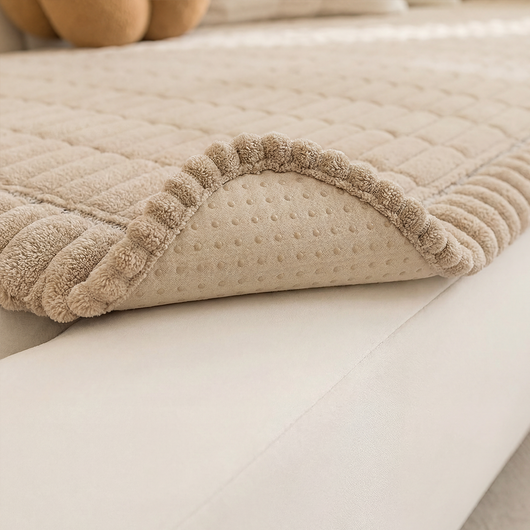 Plush Couch Cover