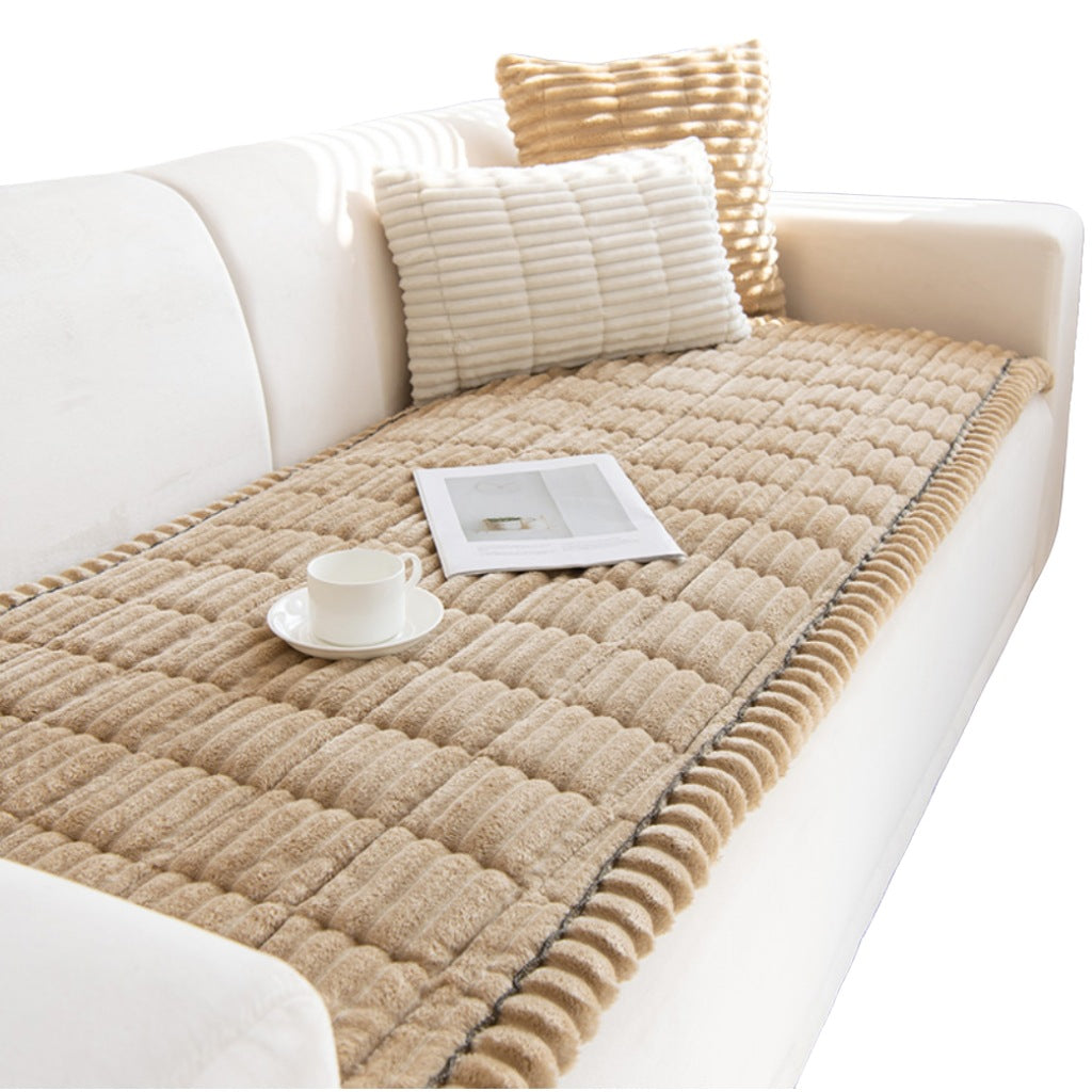 Sofa cushions made of solid wood with thick plush material