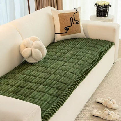 Sofa cushions made of solid wood with thick plush material