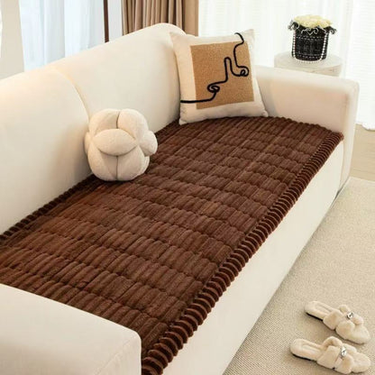Sofa cushions made of solid wood with thick plush material
