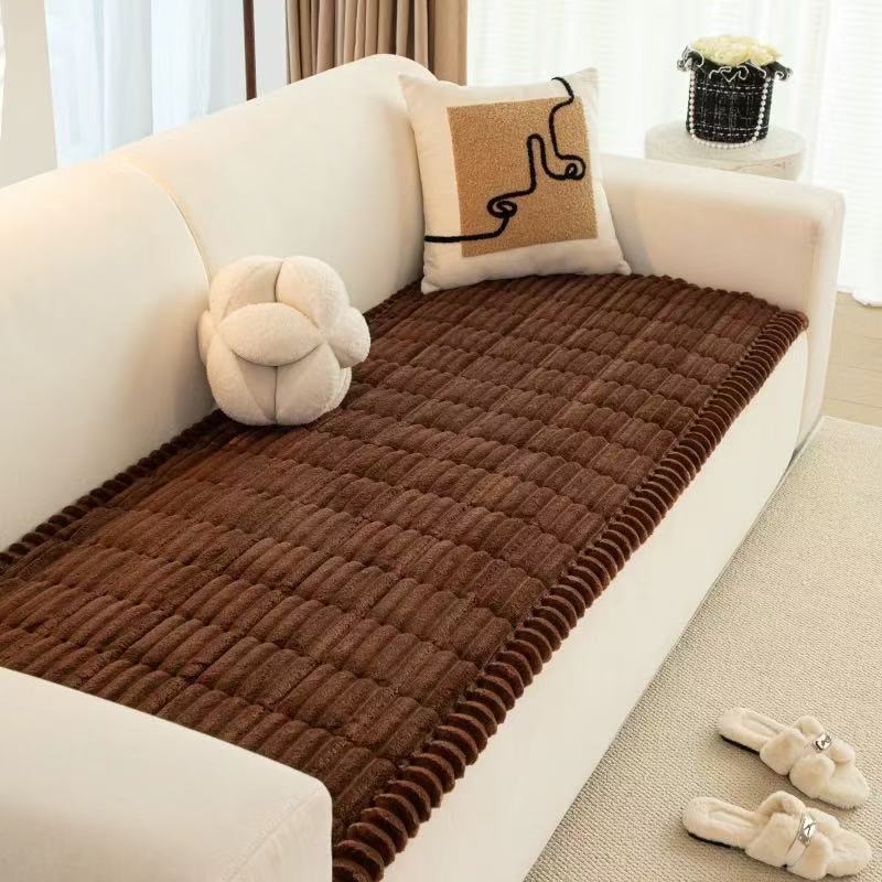 Sofa cushions made of solid wood with thick plush material